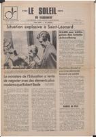 Le Soleil de Vancouver, September 12, 1969