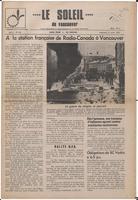 Le Soleil de Vancouver, August 22, 1969