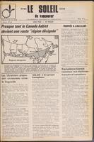 Le Soleil de Vancouver, August 15, 1969