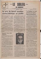 Le Soleil de Vancouver, August 1, 1969