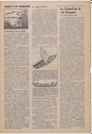Le Soleil de Vancouver, August 1, 1969, page 5