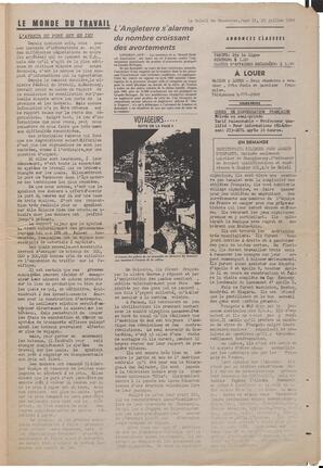 Le Soleil de Vancouver, July 25, 1969, page 11