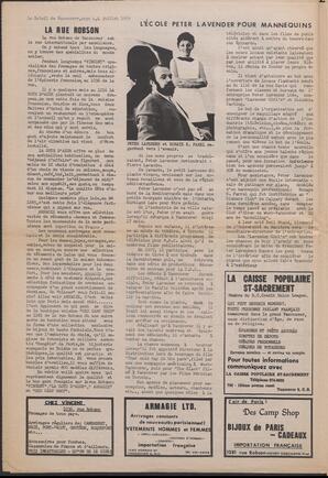 Le Soleil de Vancouver, July 4, 1969, page 4