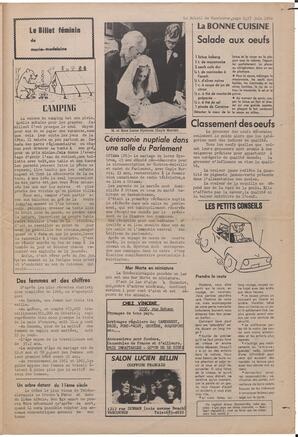 Le Soleil de Vancouver, June 27, 1969, page 9