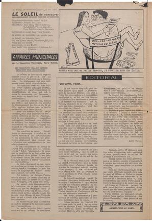 Le Soleil de Vancouver, May 23, 1969, page 2