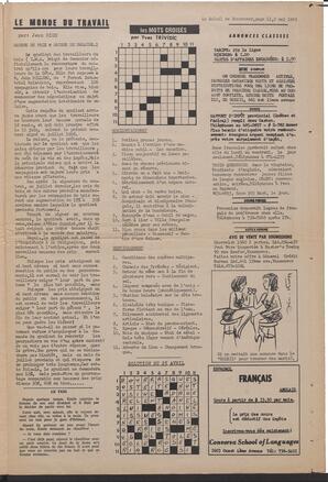 Le Soleil de Vancouver, May 2, 1969, page 11