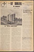 Le Soleil de Vancouver, April 25, 1969