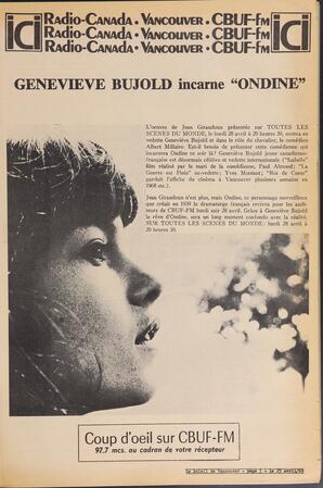 Le Soleil de Vancouver, April 25, 1969, page 7