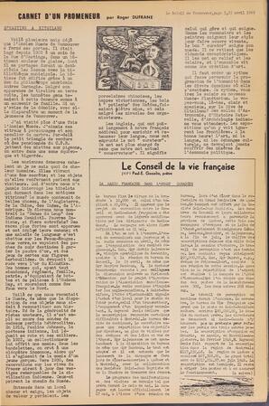 Le Soleil de Vancouver, April 25, 1969, page 5