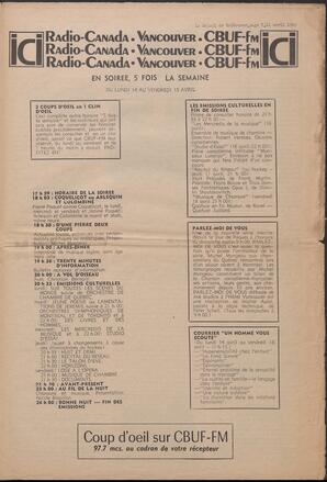 Le Soleil de Vancouver, April 11, 1969, page 7