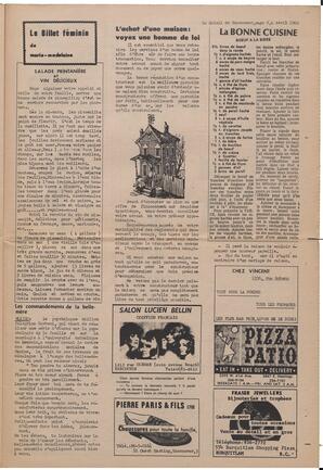 Le Soleil de Vancouver, April 4, 1969, page 9