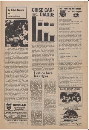 Le Soleil de Vancouver, March 14, 1969, page 9