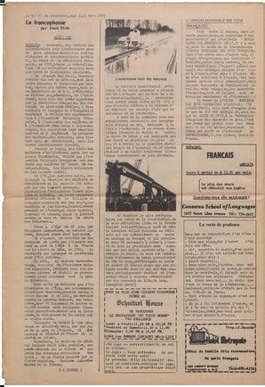 Le Soleil de Vancouver, March 14, 1969, page 8