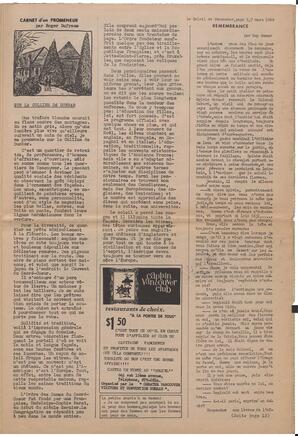 Le Soleil de Vancouver, March 7, 1969, page 5