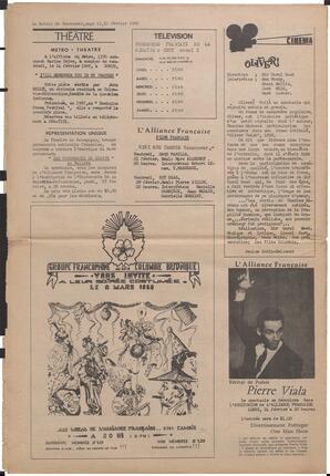 Le Soleil de Vancouver, February 21, 1969, page 12