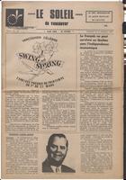 Le Soleil de Vancouver, January 31, 1969