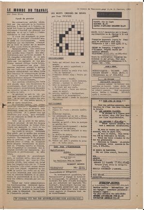 Le Soleil de Vancouver, January 31, 1969, page 11