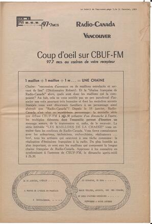 Le Soleil de Vancouver, January 31, 1969, page 7