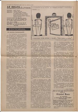 Le Soleil de Vancouver, January 24, 1969, page 2
