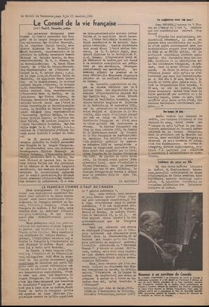 Le Soleil de Vancouver, January 17, 1969, page 8