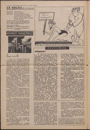 Le Soleil de Vancouver, January 17, 1969, page 2
