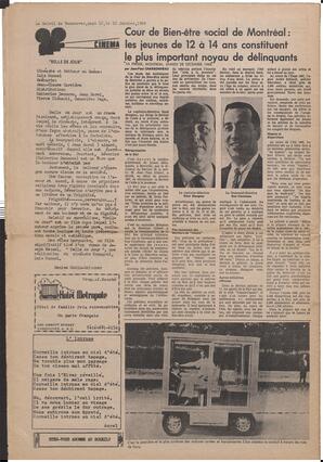 Le Soleil de Vancouver, January 10, 1969, page 12