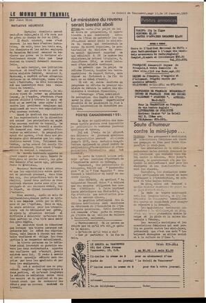 Le Soleil de Vancouver, January 10, 1969, page 11