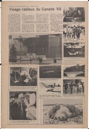Le Soleil de Vancouver, January 3, 1969, page 12