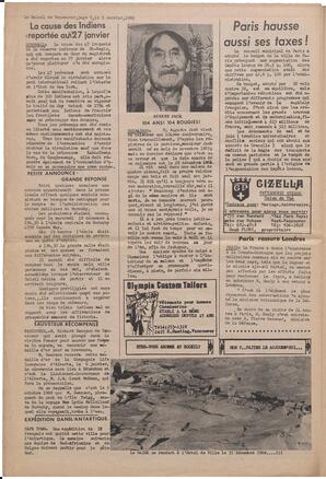 Le Soleil de Vancouver, January 3, 1969, page 6