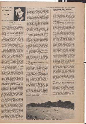 Le Soleil de Vancouver, January 3, 1969, page 3