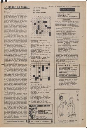 Le Soleil de Vancouver, December 13, 1968, page 11