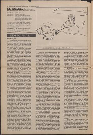 Le Soleil de Vancouver, December 13, 1968, page 2