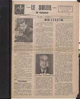 Le Soleil de Vancouver, December 6, 1968
