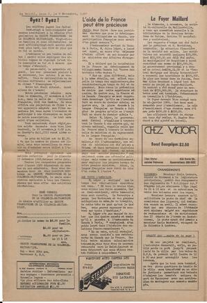 Le Soleil de Vancouver, November 8, 1968, page 6