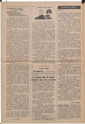 Le Soleil de Vancouver, November 8, 1968, page 4