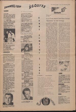 Le Soleil de Vancouver, October 25, 1968, page 7