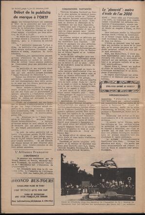 Le Soleil de Vancouver, October 25, 1968, page 6