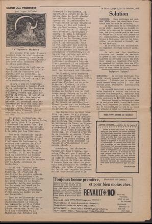 Le Soleil de Vancouver, October 25, 1968, page 5