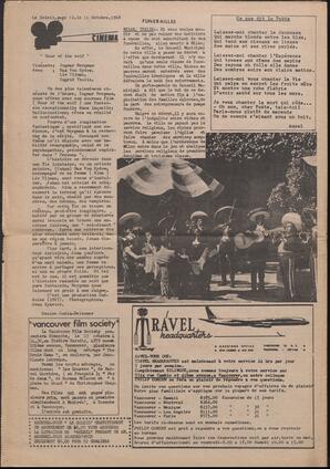 Le Soleil de Vancouver, October 11, 1968, page 12