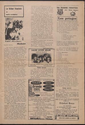 Le Soleil de Vancouver, October 4, 1968, page 9