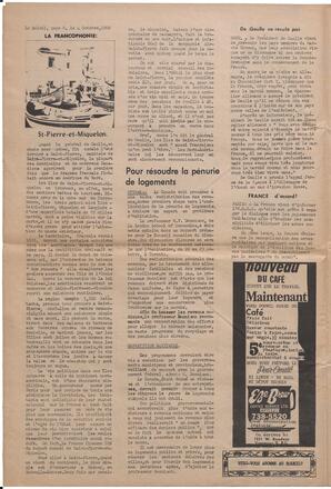 Le Soleil de Vancouver, October 4, 1968, page 6