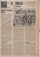 Le Soleil de Vancouver, September 20, 1968