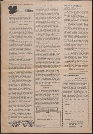 Le Soleil de Vancouver, September 20, 1968, page 12
