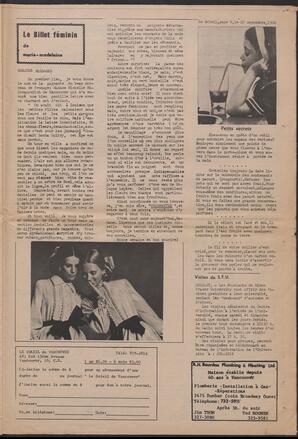 Le Soleil de Vancouver, September 20, 1968, page 9