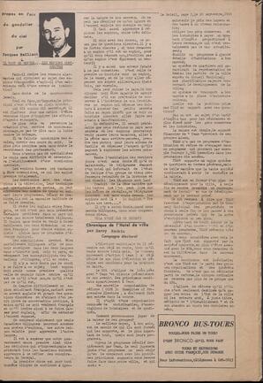 Le Soleil de Vancouver, September 20, 1968, page 3
