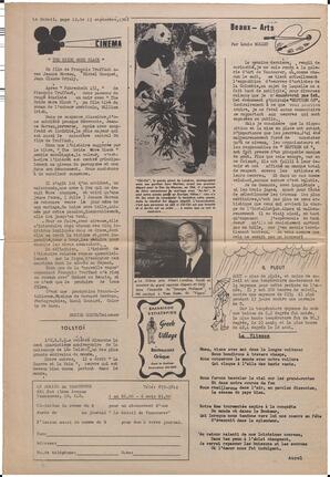 Le Soleil de Vancouver, September 13, 1968, page 12