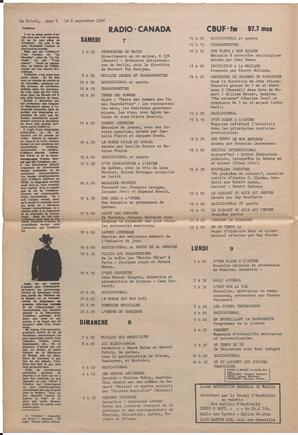 Le Soleil de Vancouver, September 6, 1968, page 6