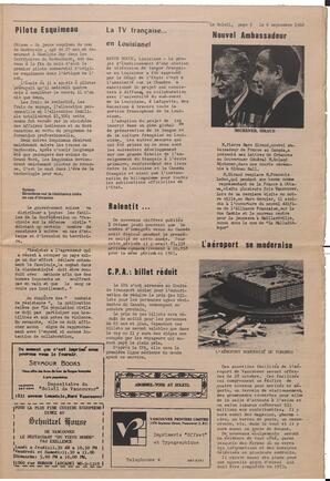 Le Soleil de Vancouver, September 6, 1968, page 5