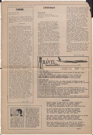 Le Soleil de Vancouver, August 23, 1968, page 12