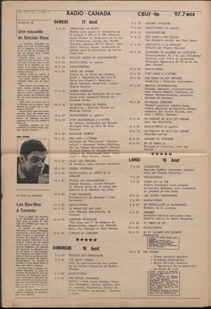 Le Soleil de Vancouver, August 16, 1968, page 6